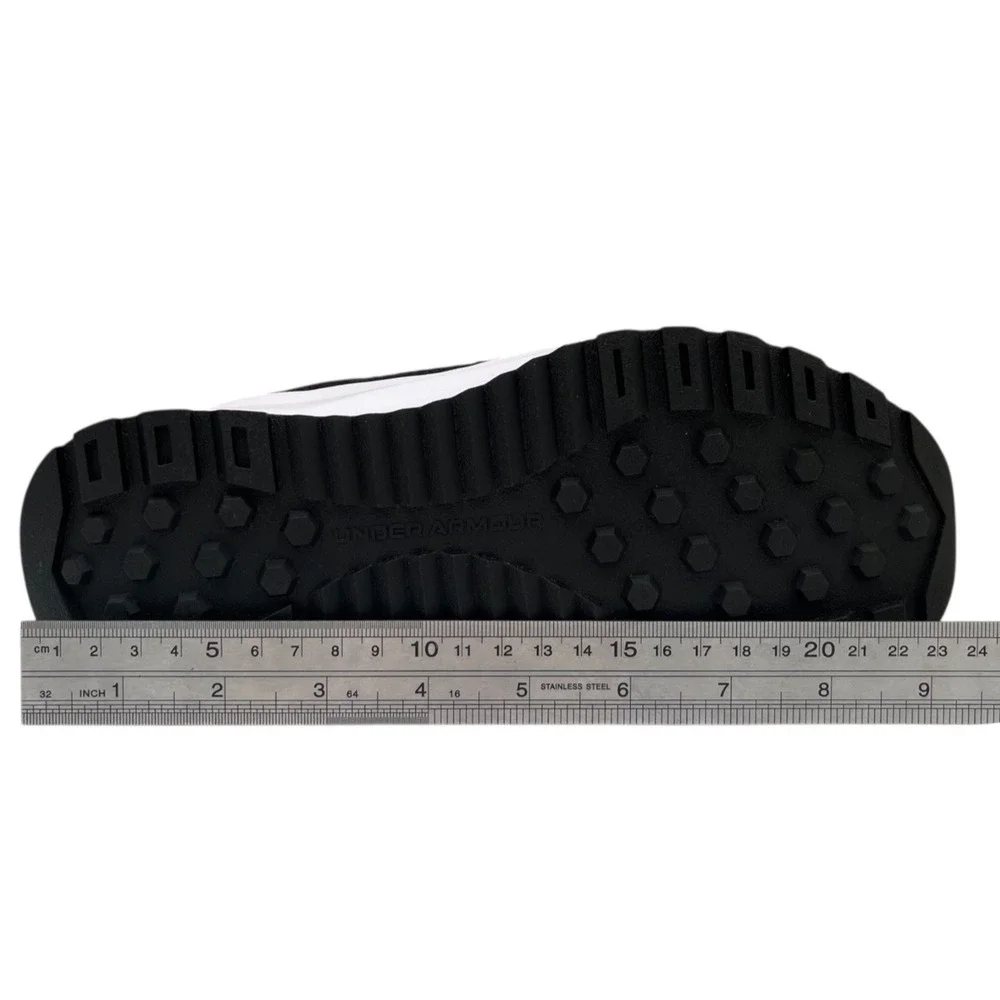 Under Armour Youth Boys GS Street Mirage‎ Sneakers Size 3.5Y Black White Suede